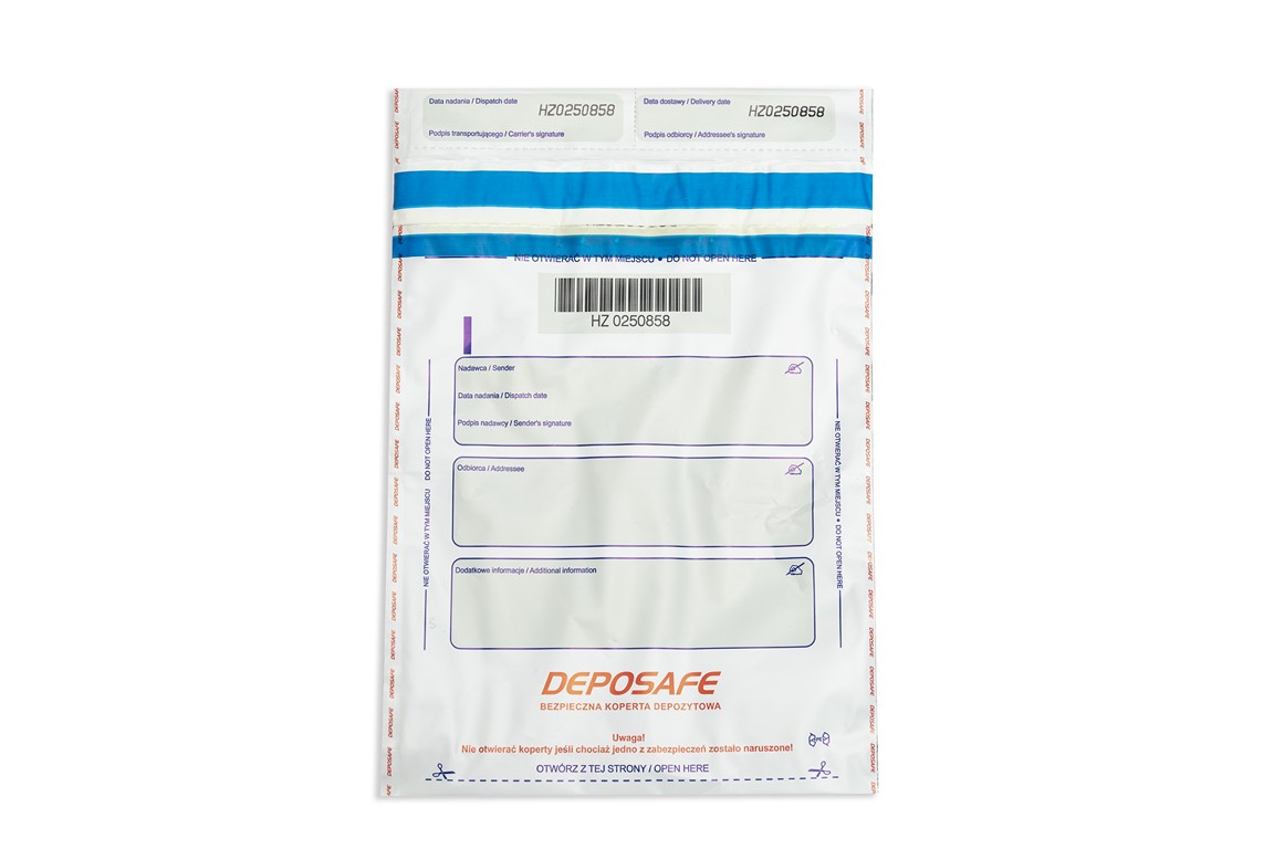 Koperta bezpieczna B5 DepoSafe biała 1szt.